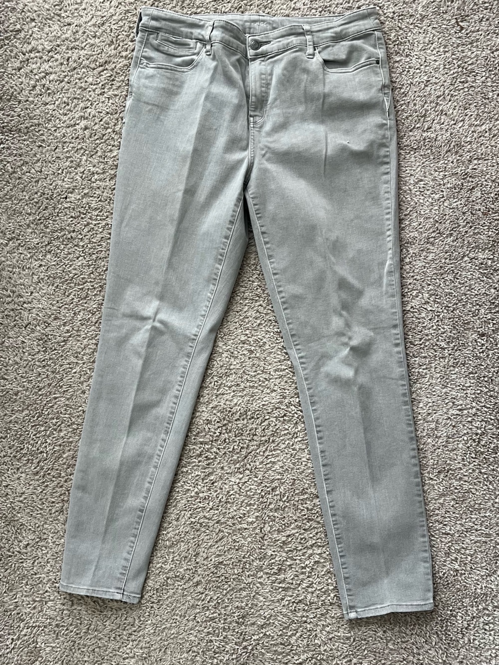 Chicos Light Gray Slim Jeans